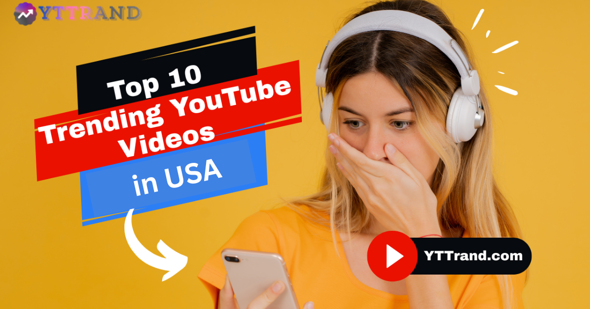 Top 10 Trending youtube Videos In US